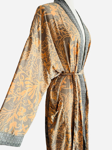 Vintage Silk Long Robe