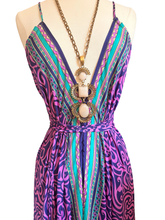 Load image into Gallery viewer, Vintage Silk Sari Dress