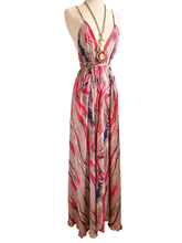Load image into Gallery viewer, Vintage Silk Sari Dress