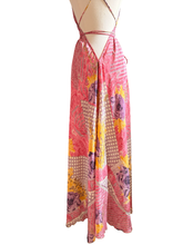 Load image into Gallery viewer, Vintage Silk Sari Dress