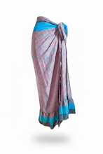 Load image into Gallery viewer, Vintage Silk Sari Sarong
