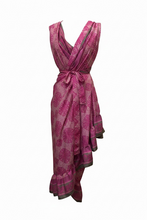 Load image into Gallery viewer, Vintage Silk Sari Sarong