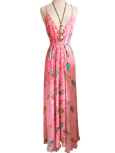 Load image into Gallery viewer, Vintage Silk Sari Dress