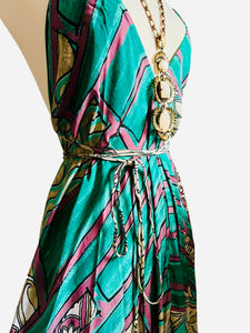 Vintage Silk Sari Dress