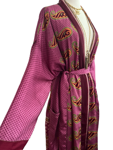 Vintage Silk Robe