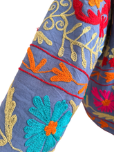 Load image into Gallery viewer, Vintage Suzani Embroidered Fleece Jacket