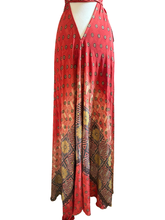 Load image into Gallery viewer, Vintage Silk Sari Dress