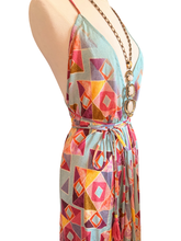 Load image into Gallery viewer, Vintage Silk Sari Dress