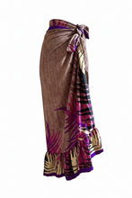 Load image into Gallery viewer, Vintage Silk Sari Sarong