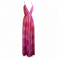 Load image into Gallery viewer, Vintage Silk Sari Dress