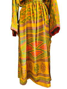 Vintage Silk Robe