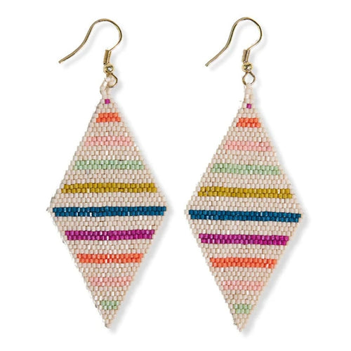 Summer Stripes Diamond Earring