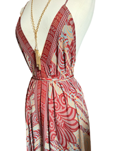 Load image into Gallery viewer, Vintage Silk Sari Dress