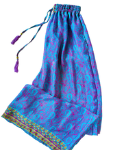 Load image into Gallery viewer, Vintage Sari Silk Palazzo Pant XS