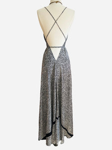 Vintage Silk Sari Dress