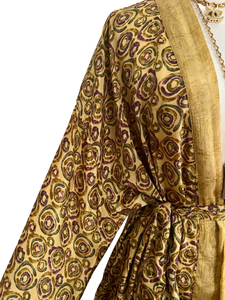 Vintage Silk Robe