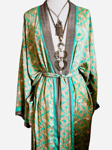 Vintage Silk Robe