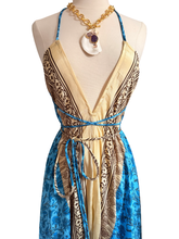 Load image into Gallery viewer, Vintage Silk Sari Dress