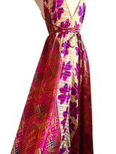 Load image into Gallery viewer, Vintage Silk Sari Dress