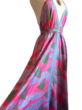 Load image into Gallery viewer, Vintage Silk Sari Dress