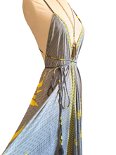 Load image into Gallery viewer, Vintage Silk Sari Dress