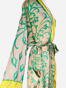 Vintage Silk Long Robe