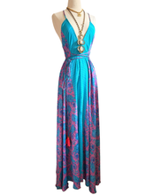 Load image into Gallery viewer, Vintage Silk Sari Dress