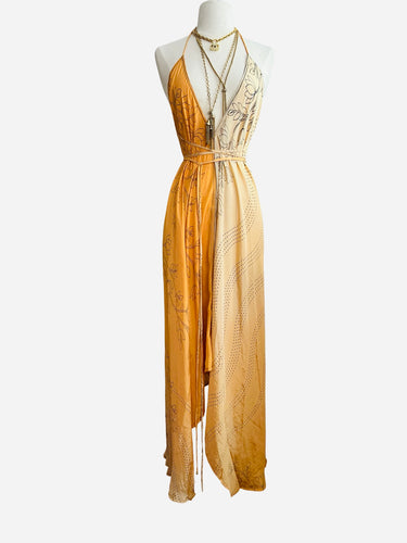 Vintage Silk Sari Dress