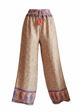 Load image into Gallery viewer, Vintage Sari Silk Palazzo Pant XS