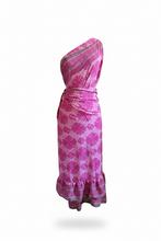 Load image into Gallery viewer, Vintage Silk Sari Sarong