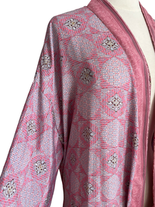 Vintage Silk Long Robe