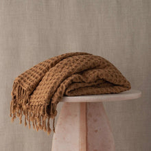 Load image into Gallery viewer, Turkish Cotton Throw Terracotta
