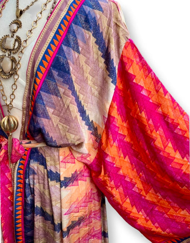 Vintage Silk Robe