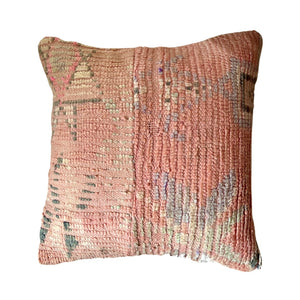 Vintage Boujad Wool Pillow 20”x20”