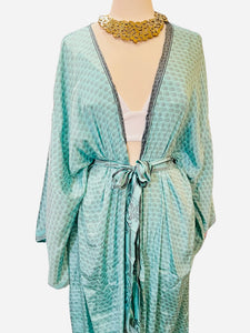 Vintage Silk Robe