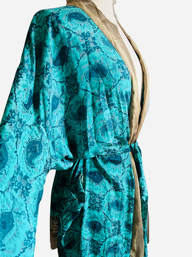 Vintage Silk Robe