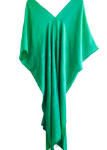 Load image into Gallery viewer, Tulum Kaftan Tunic Emerald