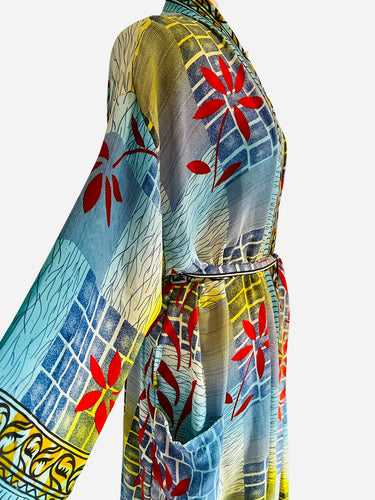 Vintage Silk Robe