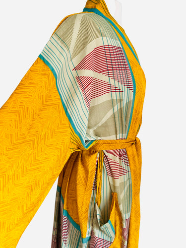 Vintage Silk Robe