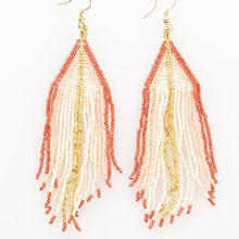 Load image into Gallery viewer, Metallic Coral Earring