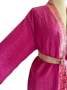 Vintage Kantha Robe Reversible