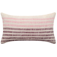 Load image into Gallery viewer, Lavender Stripes Pillow 16”x24”