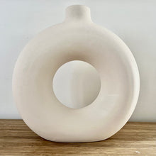Load image into Gallery viewer, White Ceramic Isla Vase