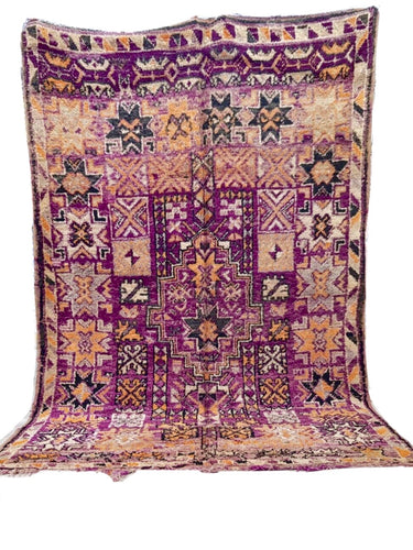 Vintage Purple Boujaad 6’x9’