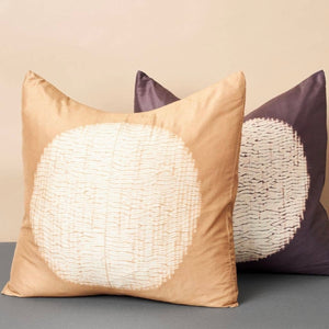 Shunya Gold Silk Pillow 20”x20”