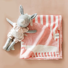 Load image into Gallery viewer, Desert Moon Baby Blanket in Papaya