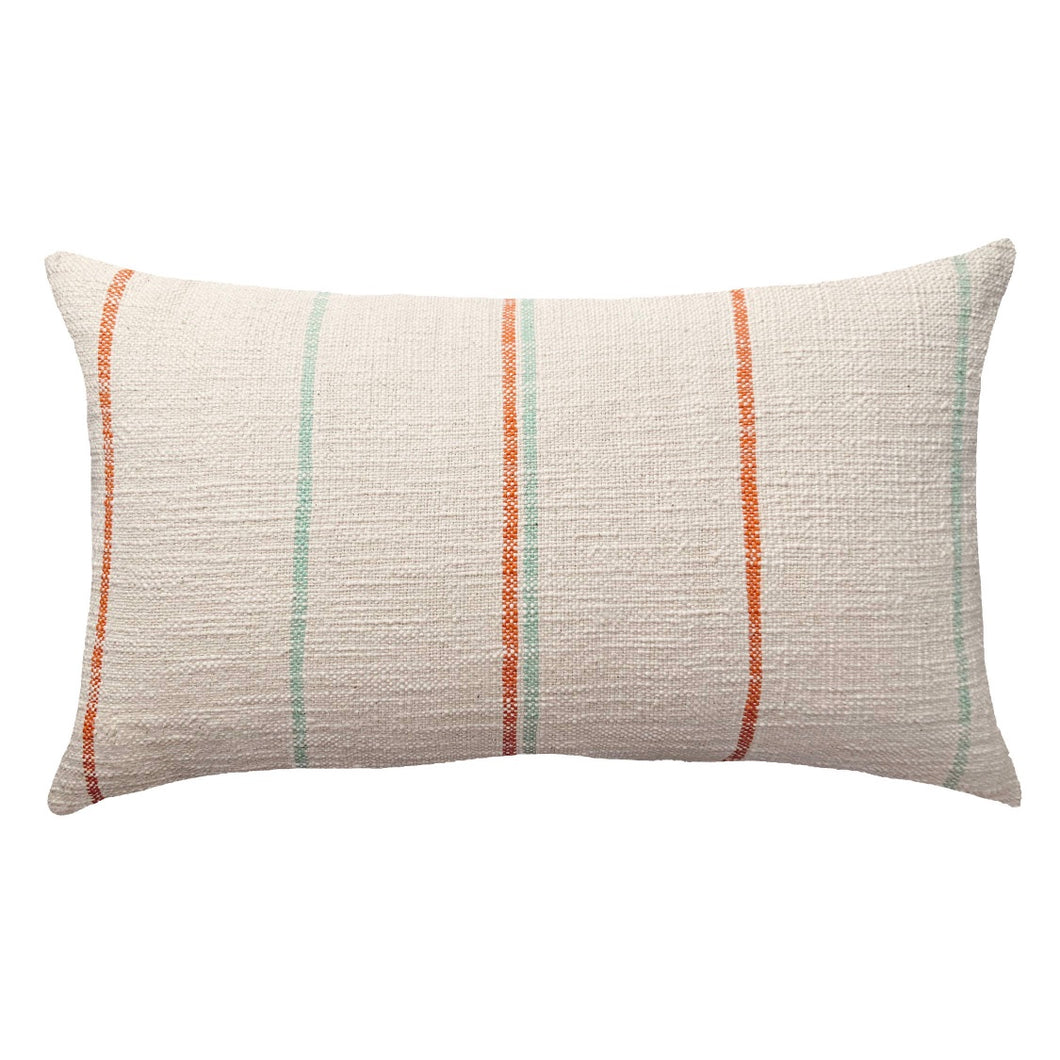 Summer Stripes Pillow 16”x24”