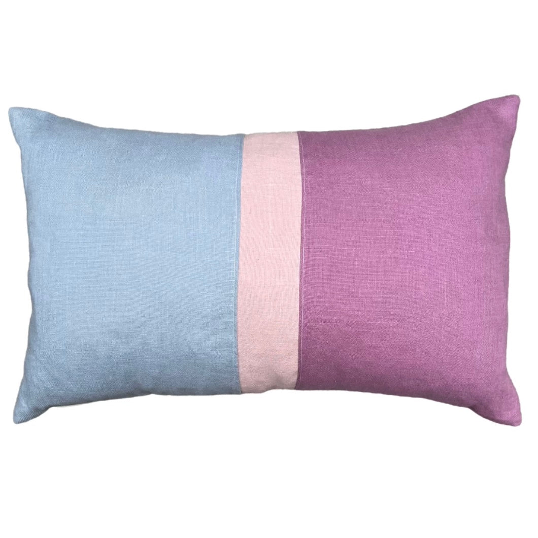 Hydrangea Linen Pillow 22”x22”