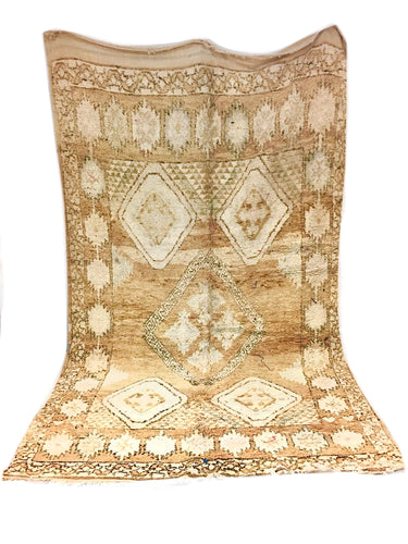 Vintage Natural + Blush Boujaad 7’x12’