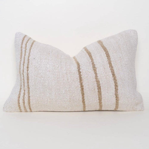 Vintage Turkish Kilim Pillow 12”x20”